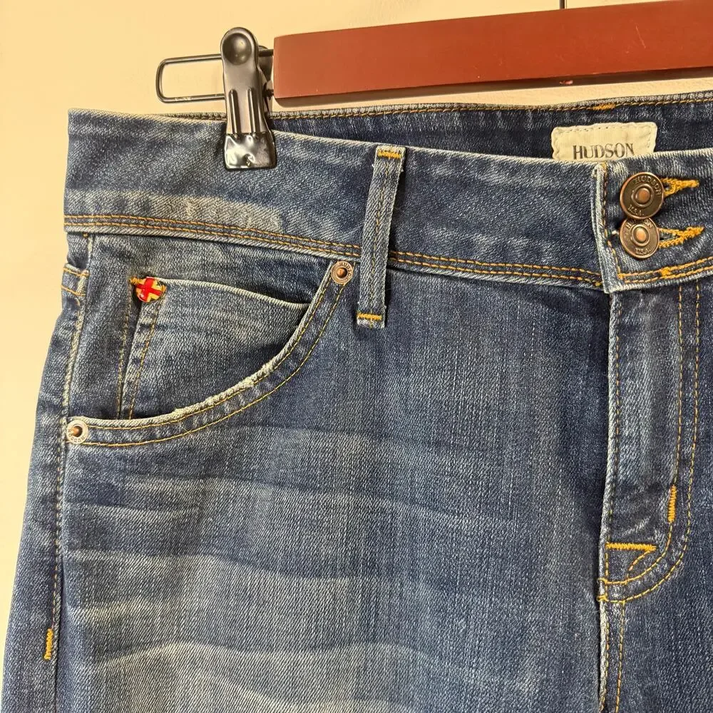 Hudson Women’s Nicole Ankle Skinny Jeans Size 32